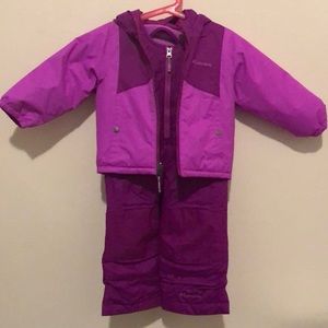 Columbia snow suit size 2t